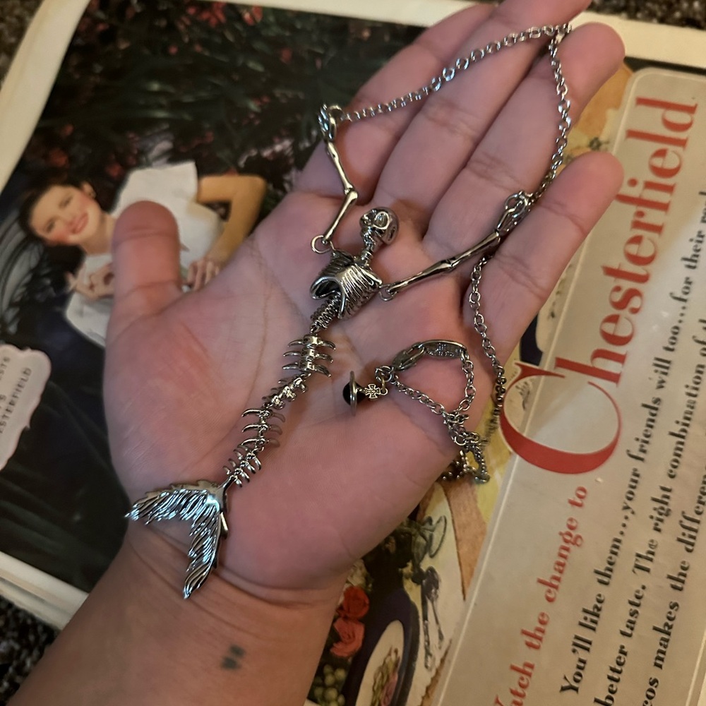 Vivienne Westwood Mermaid Skeleton Necklace
